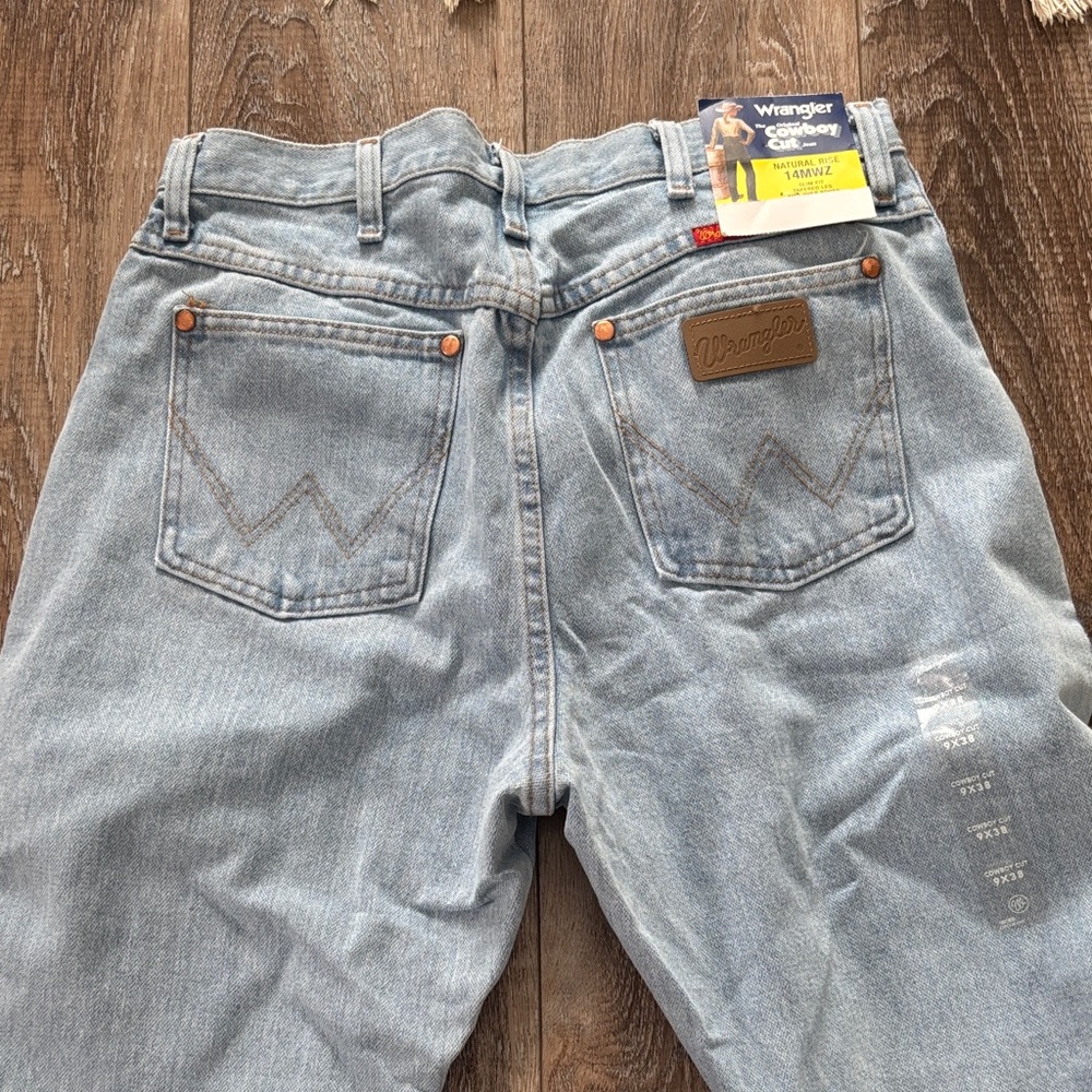 WRANGLER women’s cowboy cut JEANS NWT 9X38 (29X38)